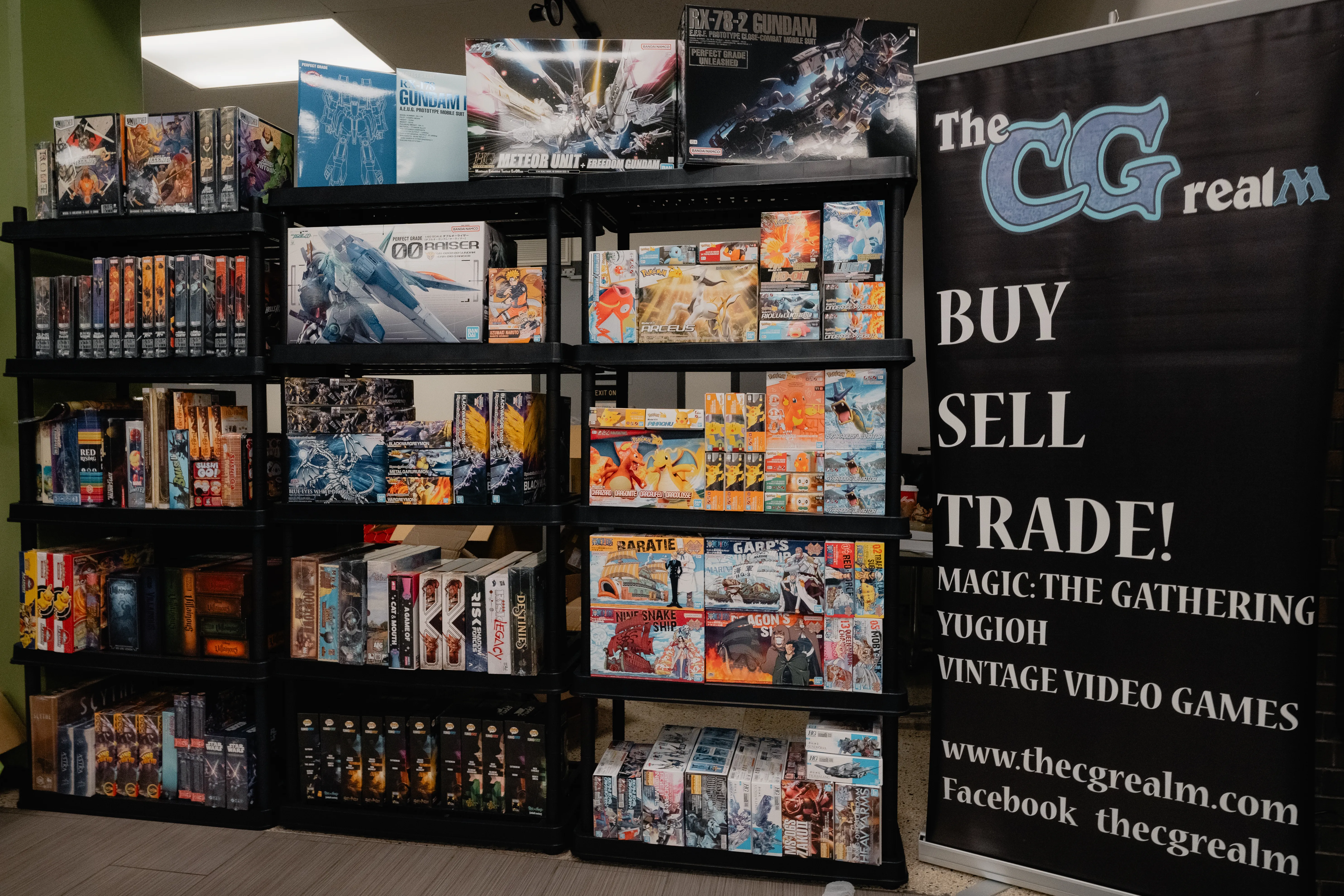CG Realm vendor booth