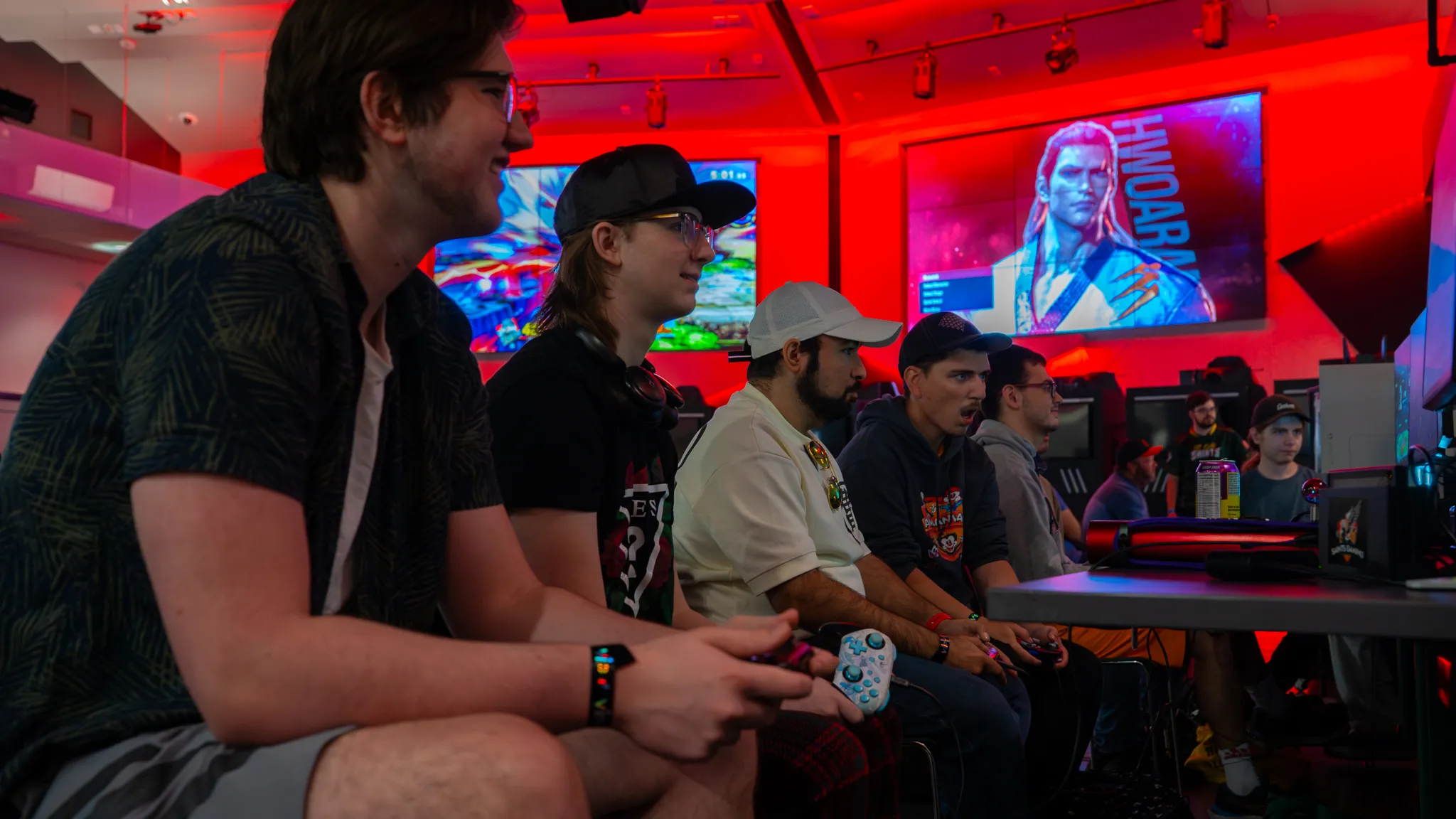 Free play gaming area
