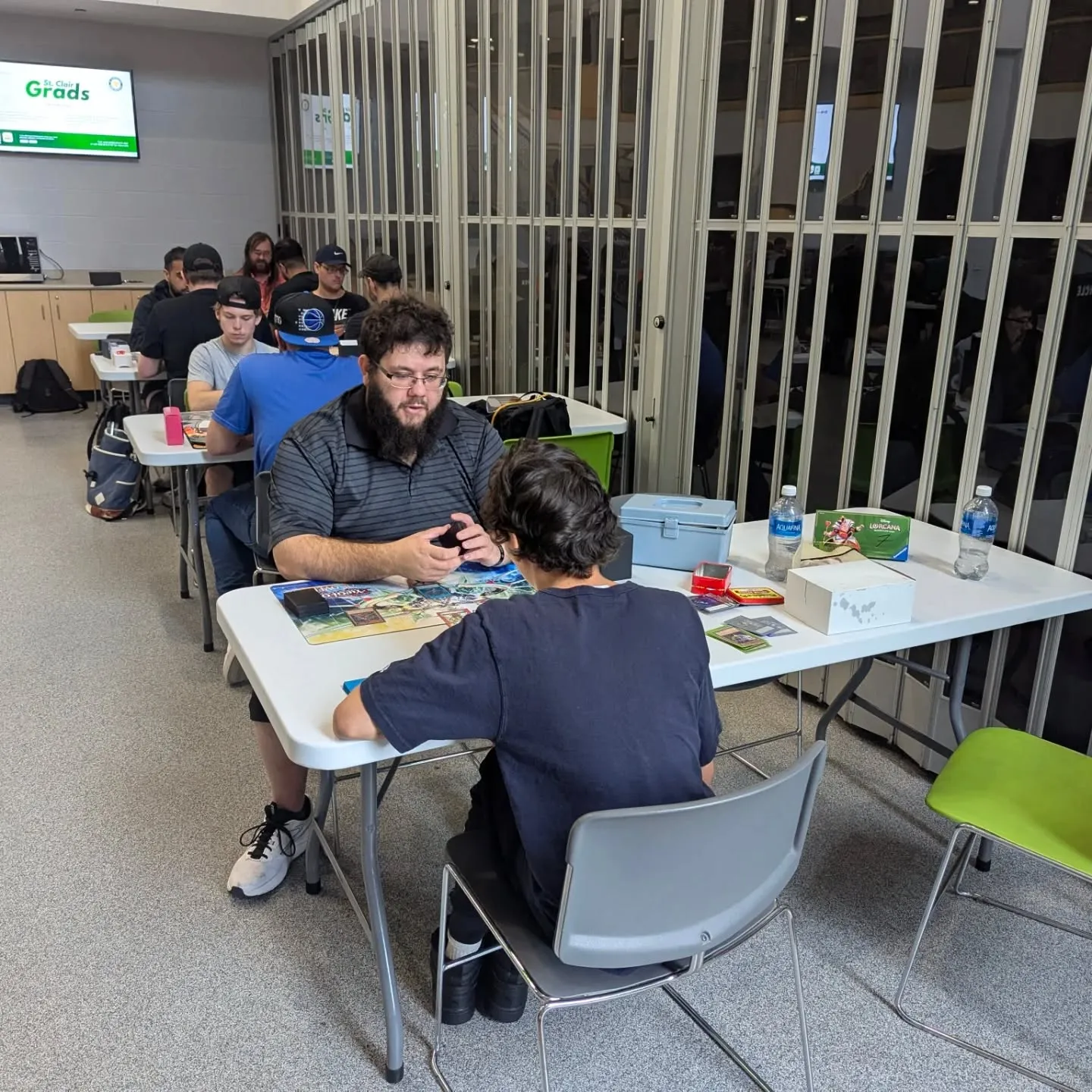 The Summoning Convention 2025 -one on one board game by the window