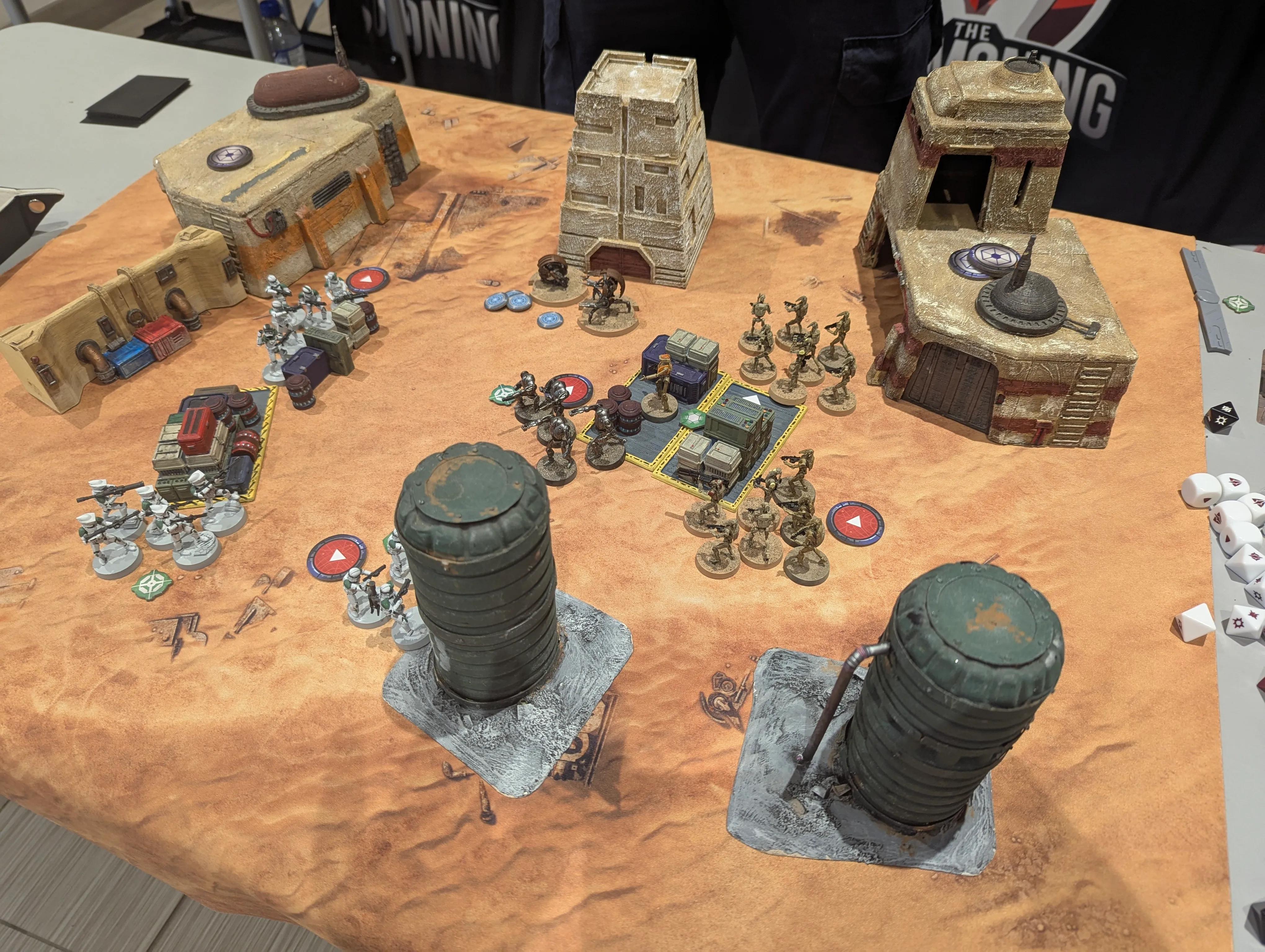 The Summoning Convention 2025 -star wars miniatures desert battle 2