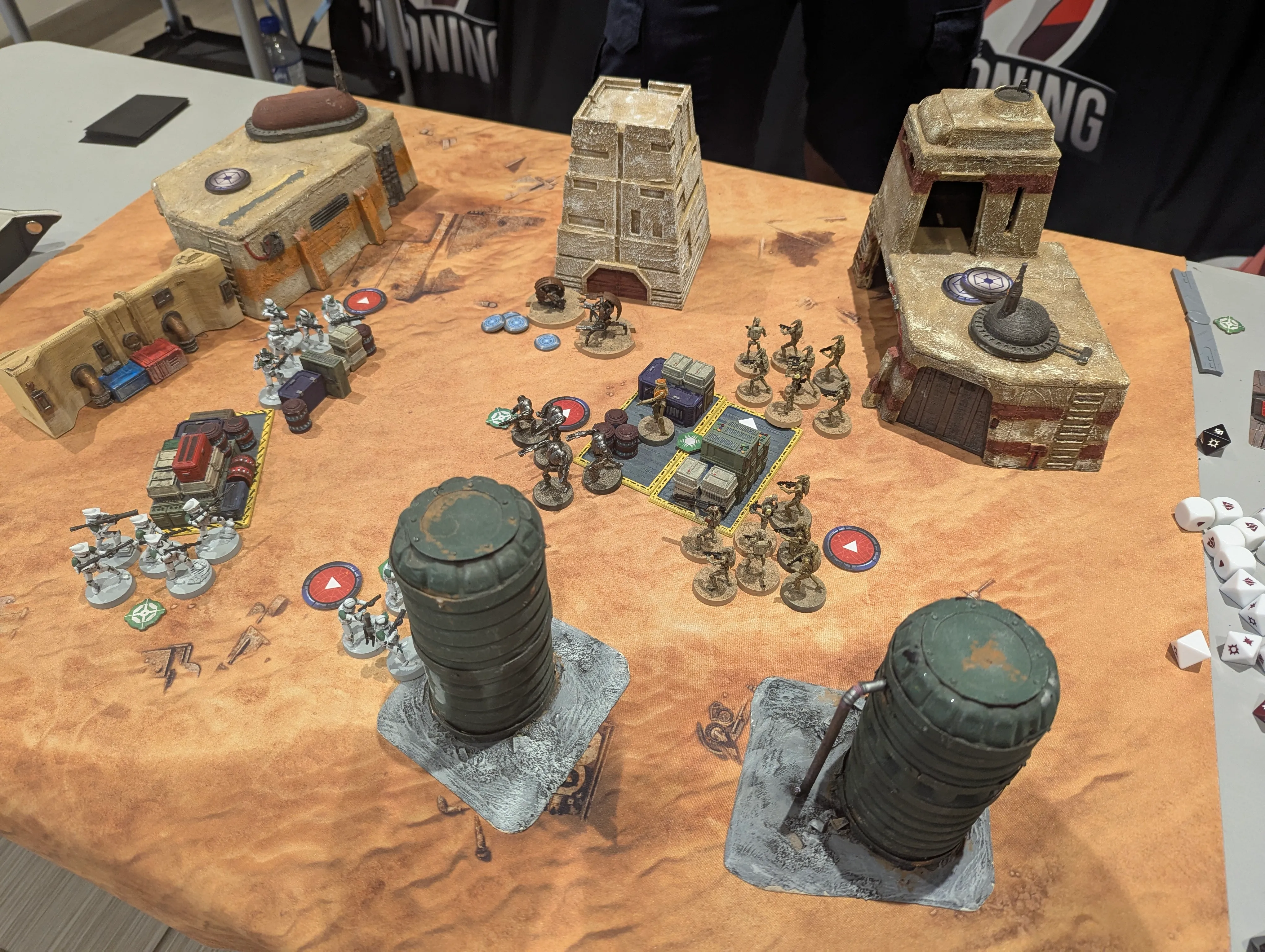 The Summoning Convention 2025 -star wars miniatures desert battle 3