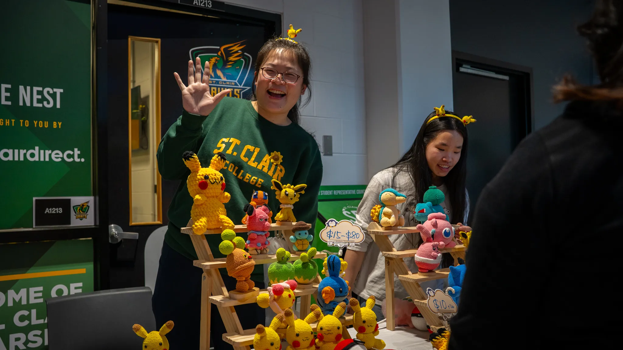 Wen's Crochet vendor booth